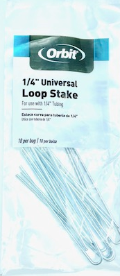 1/4" Loop Stake 10 per bag