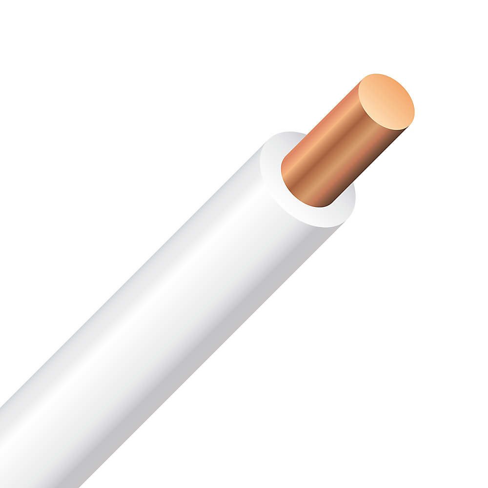 12 Gauge Wire 1000' White