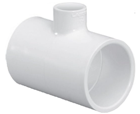 1 x 1 x 1/2 Tee:S x S x S