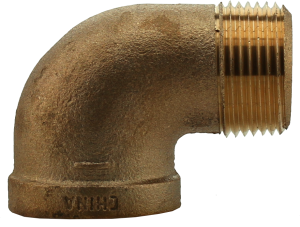 Bronze/Brass 90 degree Degree Street Elbow