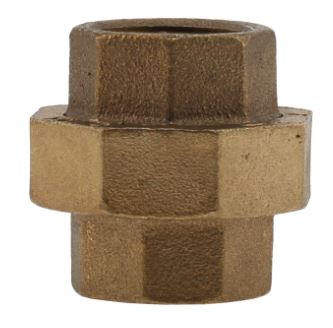 1 1/4" BRONZE UNION