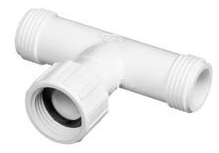 3/4" Hose Tee Mht x Mht x Fht