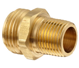 Brass Hose Adapter Mht x Mipt