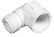 Hose 90 degree Elbow Mht x Fipt