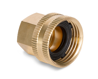 Brass Hose Swivel Threaded Coupler: FHT x FIPT