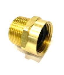 Brass Hose Coupling: FHT x MIPT