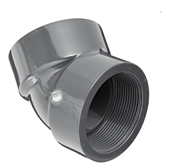 SCH 80 45 Degree Elbow: FIPT x FIPT