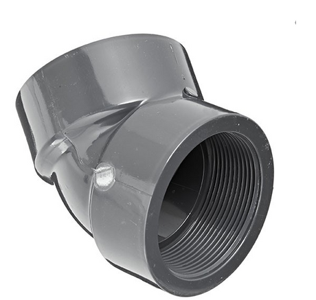 SCH 80 45 Degree Elbow: FIPT x FIPT