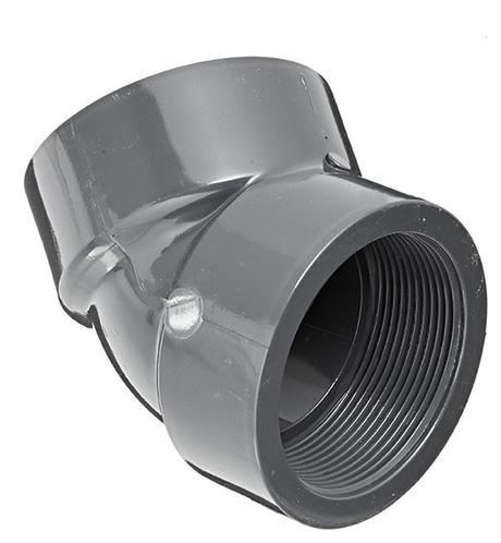 SCH 80 45 Degree Elbow: FIPT x FIPT