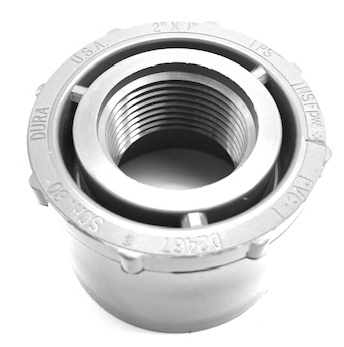 SCH 80 Bushing: Slip x FIPT