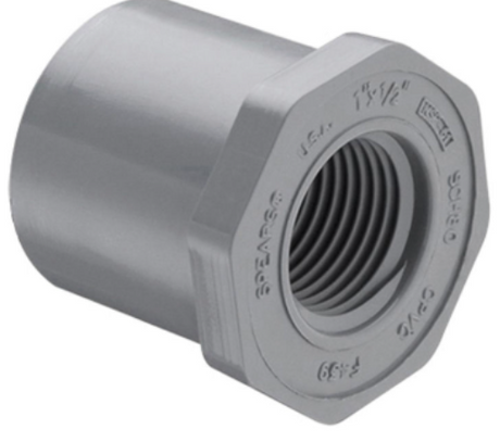 SCH 80 Bushing: Slip x FIPT