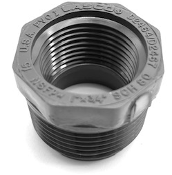 SCH 80 Bushing: MIPT x FIPT