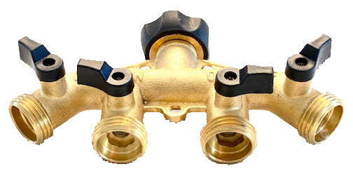 4-Way Hose Tap/Valve