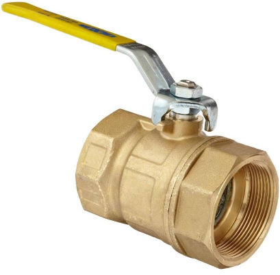 No Lead Brass Ball Valve: FIPT x FIPT