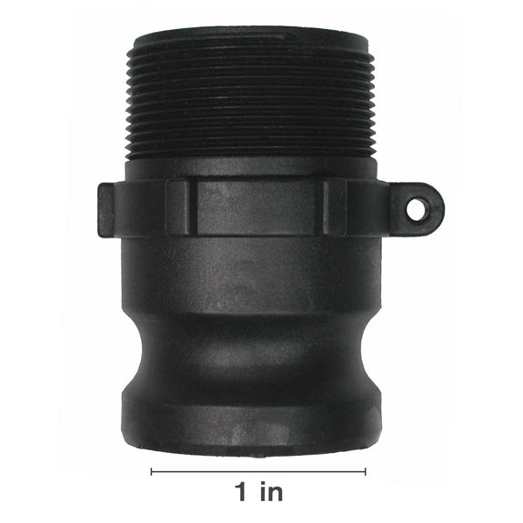 1" Male Camlock x Male BSP