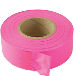 Flagging Tape Pink 300' Rolls