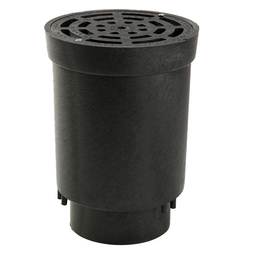 4" Surface Drain Inlet with Grate