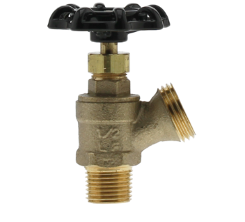 No Lead MPT Brass Boiler Drain
