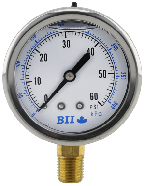 Glycerin Pressure Gauge