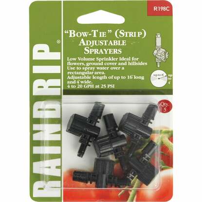 Bow Tie (Strip) Adjustable Sprayers