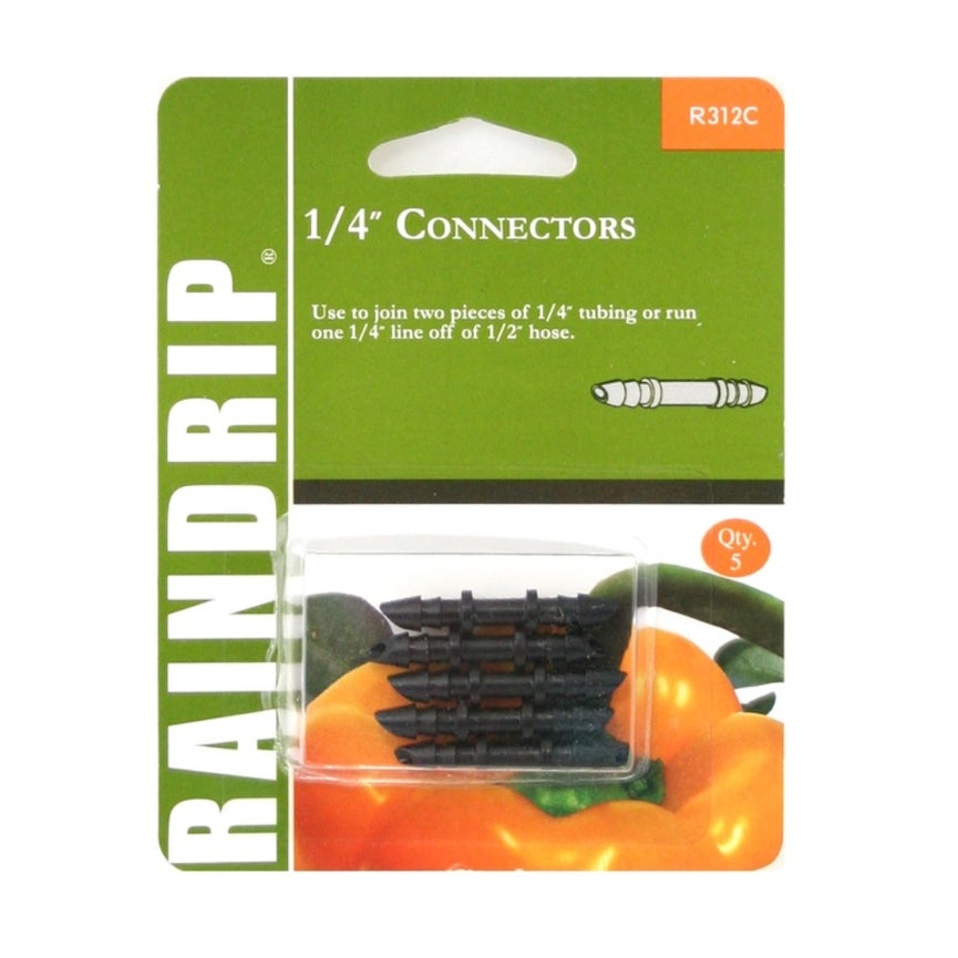 1/4" Barbed Connectors, 5/card