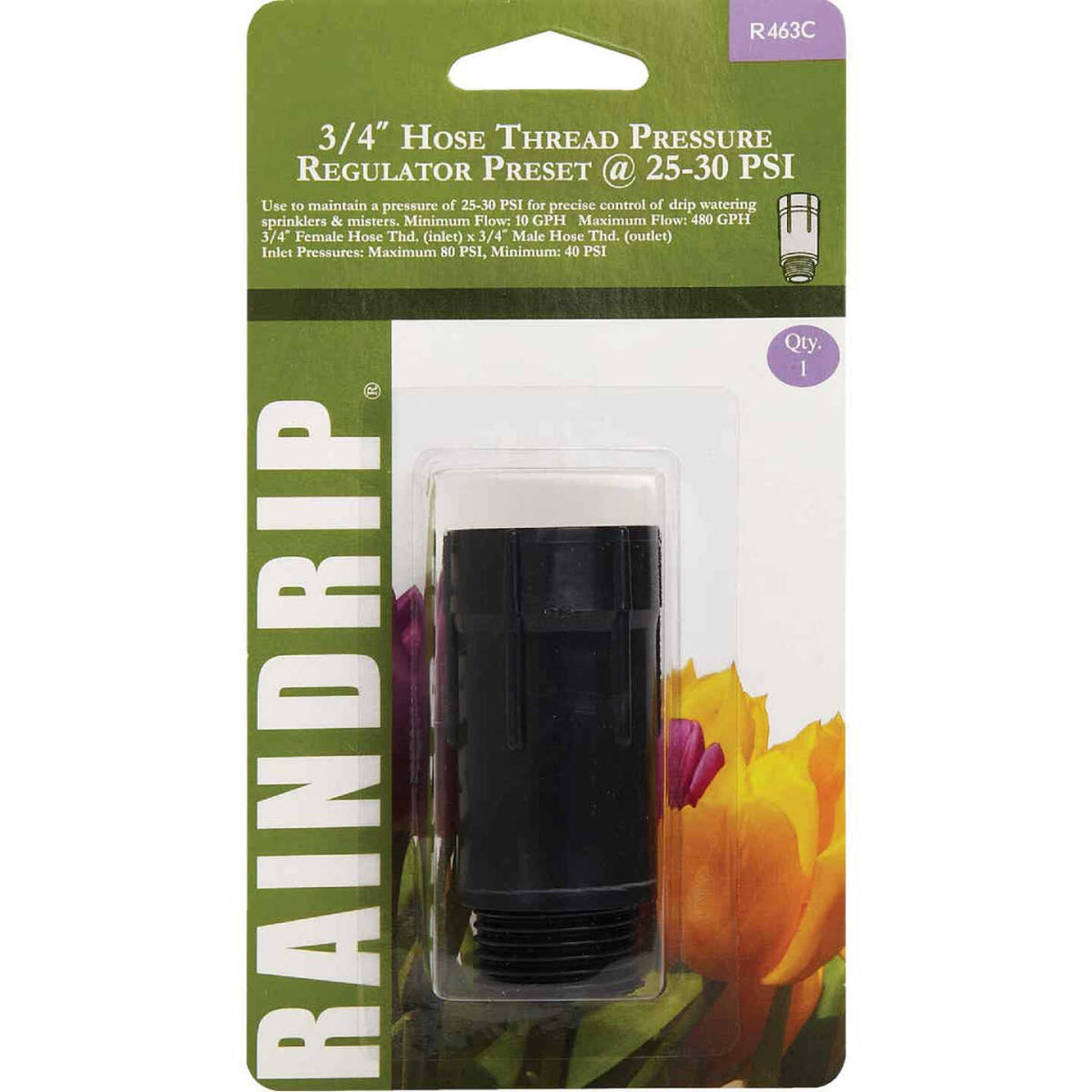 3/4" Preset Hose Pressure