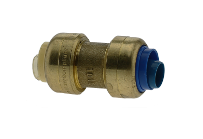 Transition Coupling: Brass Push Fit