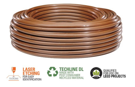 17mm Dripline, 0.9 GPH, 12" spacing