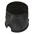 10" Round Pro Series Black Valve Box