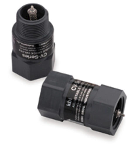 Adjustable Spring Check Valve