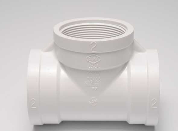 3/4 Tee:Fipt x Fipt x Fipt