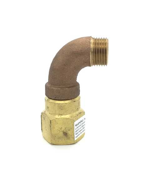 1" NPT x 3/4", MHT Hose Swivel
