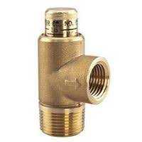 1/2" No Lead Brass Relief Valve 100 PSI