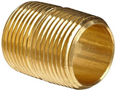 1-1/4" Brass Nipple 2" Long