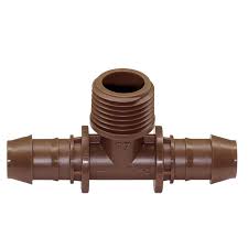 XF Dripline 1/2" Male Tee 17mm