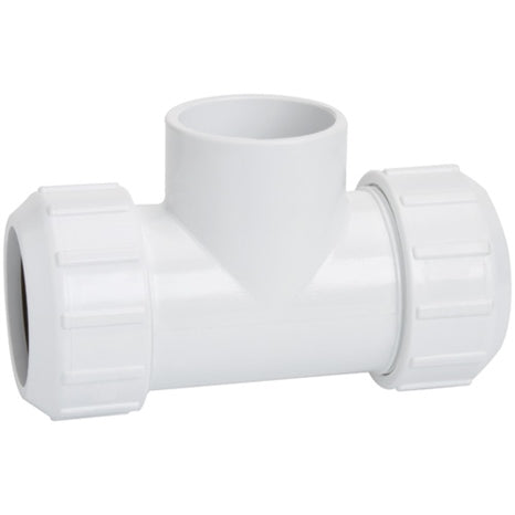 Compression Tee: Slip x Slip x Slip