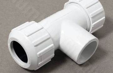 Compression Tee: Slip x Slip x Slip