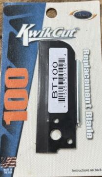 Replacement blade for T100