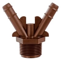 12mm Insert x 3/4" Male 2-Way Adapter