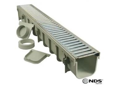 Rain season comes with NDS Pro Series Deep Profile 5” Channel Drain Kit!