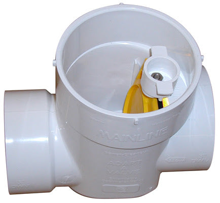 4" PVC Extendable Backwater Valve