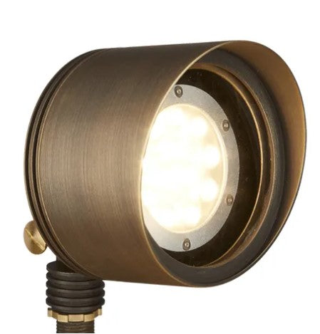 BL300 PAR36 Bullet Light, Aged Brass