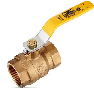 No Lead Brass Ball Valve: FIPT x FIPT