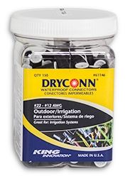 DryConn Black/Gray - 100 Pack