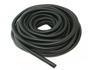 3" Flexible Black PVC 50' Roll