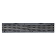 2' Wave Black Spee-D Channel Drain Grate