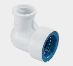 Elbow: PVC-Lock x 1/2" FIPT