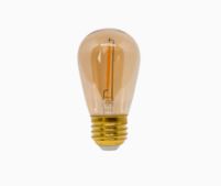 S14 Bulb, LED, Warm White, 12V
