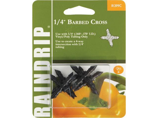 1/4" Barbed Cross, 4/card