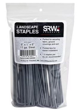 6" Fabric & Irrigation Staples